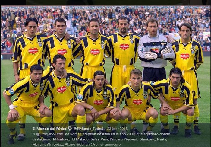 Tim Lazio era 2000.