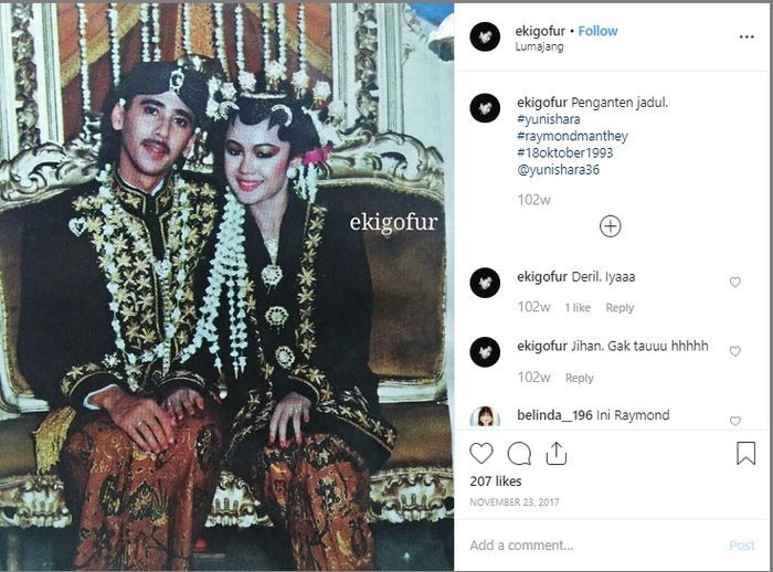 Suami pertama Yuni Shara 