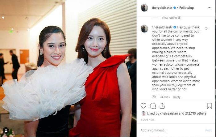 Komentar Dian Sastro