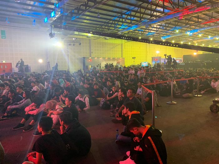 Visitors to the Major Series tournament at Balai Kartini