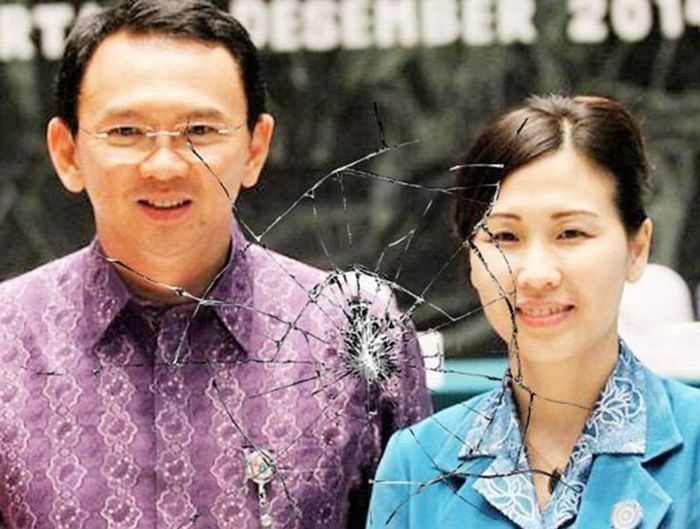Ahok dan Veroca Tan 