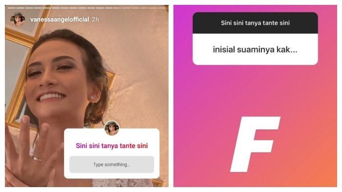 Vanessa Angel unggah inisial nama pengusaha kaya yang menikahinya.