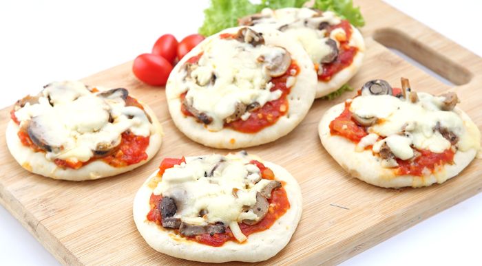 Pizza Mini Jamur Lada Hitam