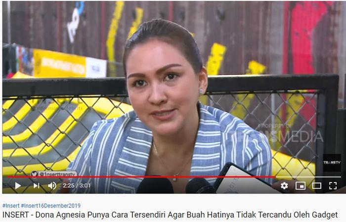 Dona Agnesia bagikan trik khusus agar anak-anaknya tidak kecanduan gadget dan memiliki kegiatan yang jauh lebih bermanfaat.