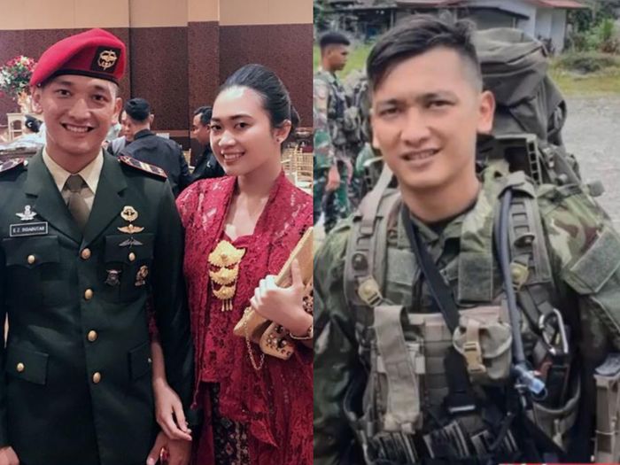 Lettu Inf Erizal Zuhri Sidabutar gugur dalam peristiwa baku tembak dengan KKB Papua di Kabupaten Intan Jaya, Selasa (17/12/2019).