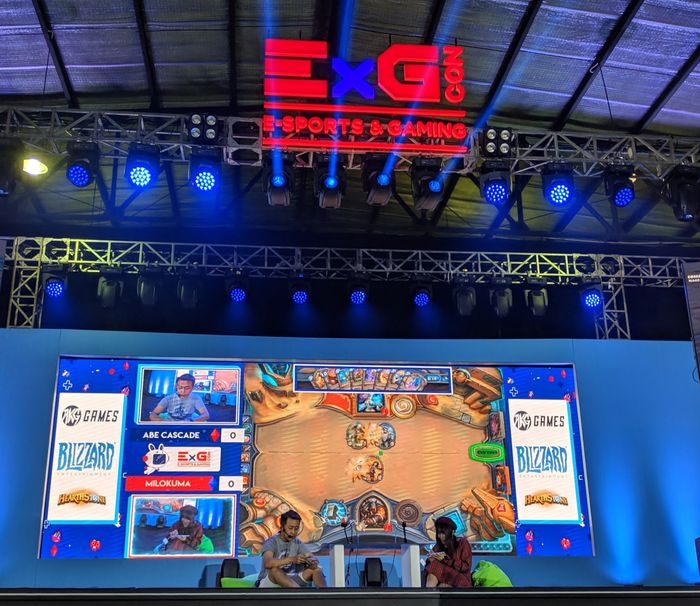 Hearthstone Competition at EXGCon (15/12) at Balai Kartini, Jakarta