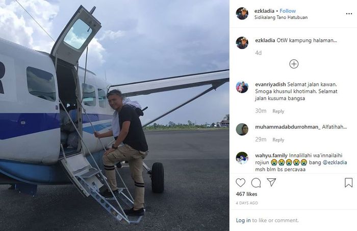 Lettu Inf Erizal Zuhri Sidabutar gugur dalam peristiwa baku tembak dengan KKB Papua.