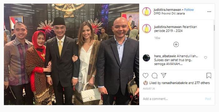 Kakak Nia Ramadhani yang berhasil jadi anggota DPRD DKI Jakarta periode ini 