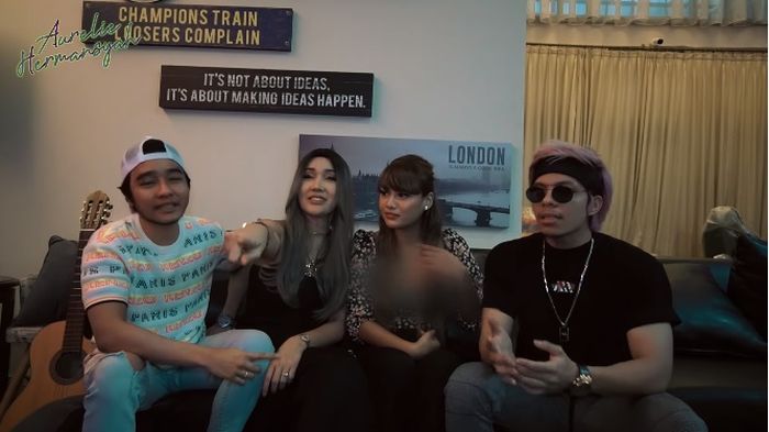 Pakaian Aurel Hermansyah jadi sorotan warganet