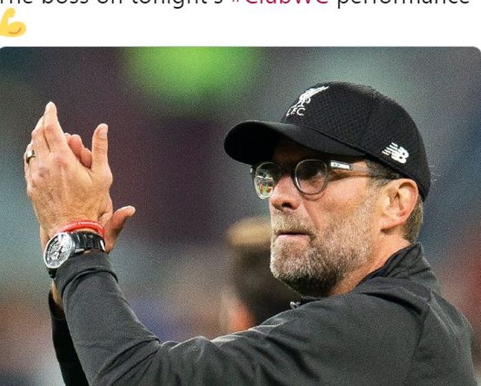 Pelatih Liverpool, Juergen Klopp.