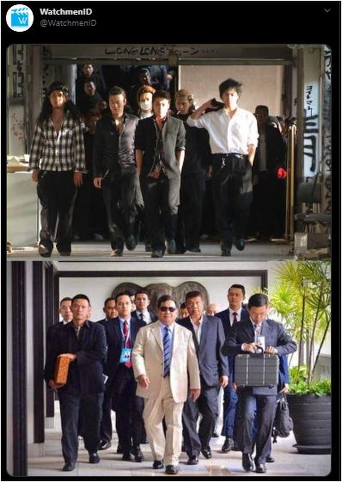 Unggahan tentang Foto Prabowo Subianto