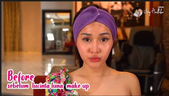 Lucinta Luna tanpa Makeup