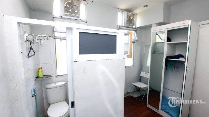 Fasilitas kamar Setnov dilengkapi dengan dua exhaust fan.