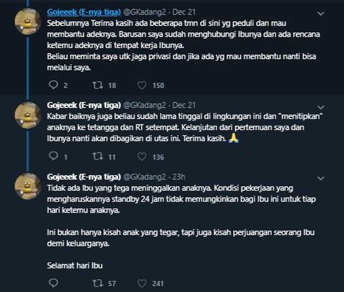 Cuitan viral seorang driver ojol menangis gegara penumpangnya.