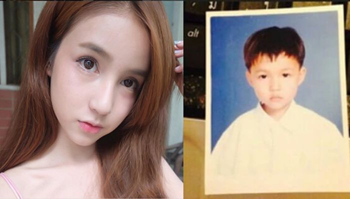 Salah satu fotonya ketika masih kecil.