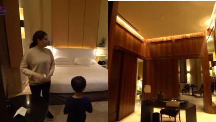Kamar asisten dan ruang kerja
