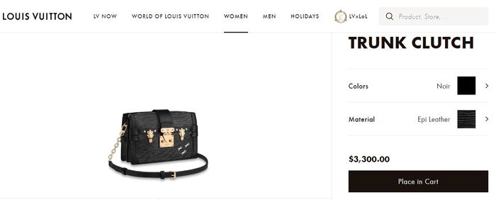 Louis Vuitton Trunk Clutch
louisvuitton.com