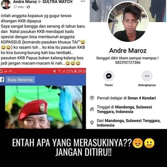 Pria Ini Dicari TNI - Polri Hingga Beri Hadiah Rp 1 Miliar Bagi yang Bisa Memberi Tahu Tempat Persembunyiannya!