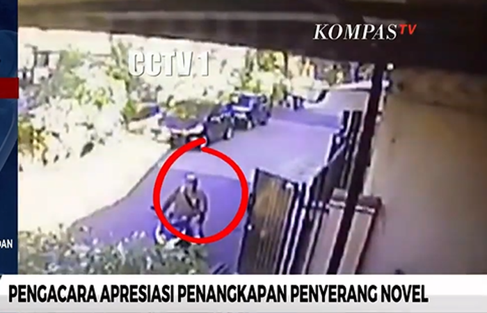 Terduga pelaku penyerangan Novel Baswedan.