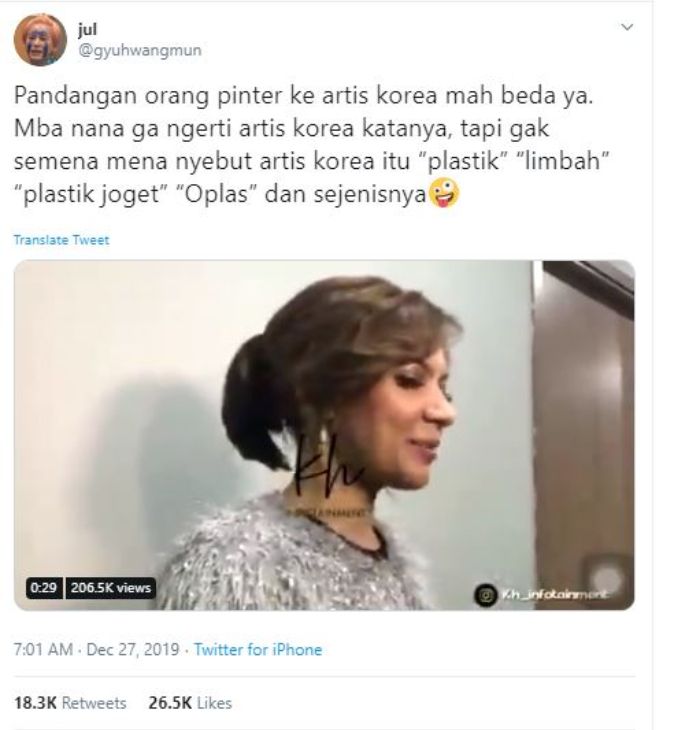 Tweet viral Najwa Shihab