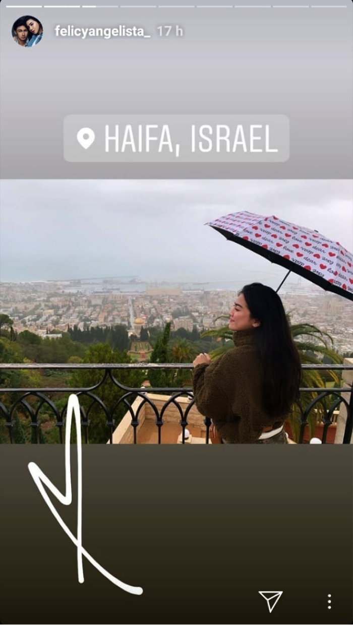 Instagram Story Felicya Angelista