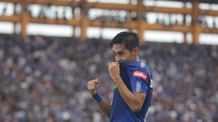 Gelandang serang muda milik PSIS Semarang, Septian David Maulana.