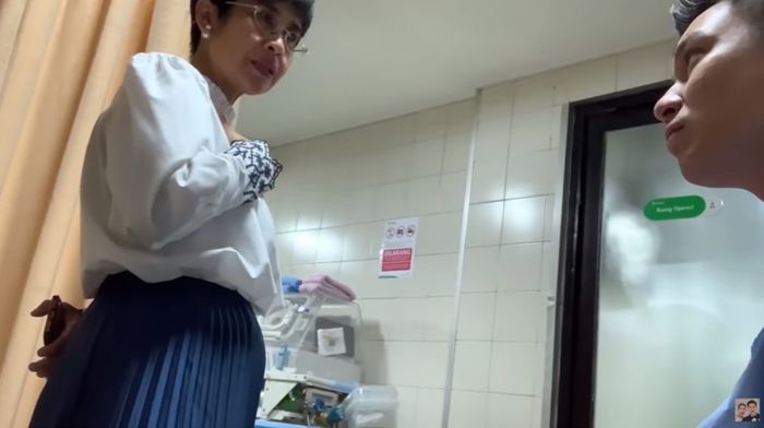Baim Wong dapat nasihat dri dokter spesialis anak