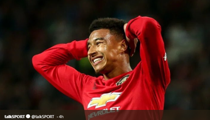 Striker Manchester United, Jesse Lingard.