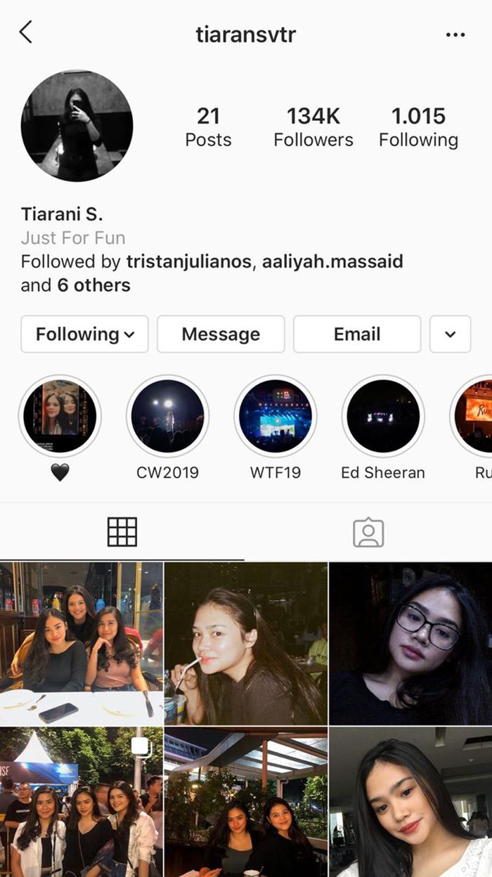 Instagram Anak Mulan Jameela