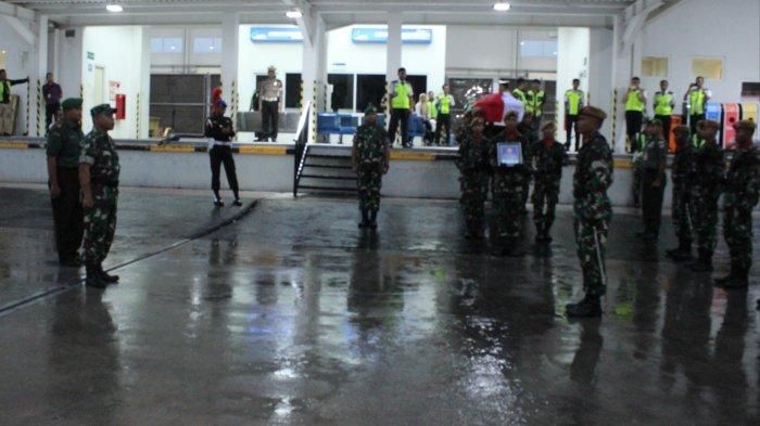 Jenazah Sertu Tribun Jateng tiba