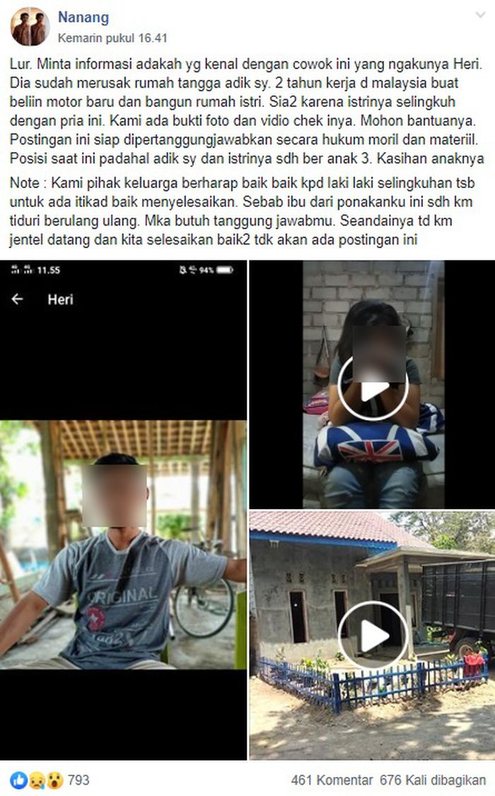Bekerja Jadi Tki Pria Ini Justru Dapati Istrinya Selingkuh 4 Kali