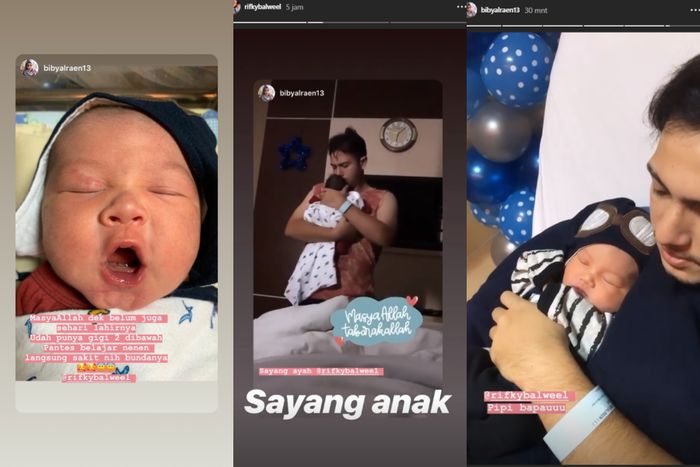 Anak Rifky Balweel dan Biby Alrean 