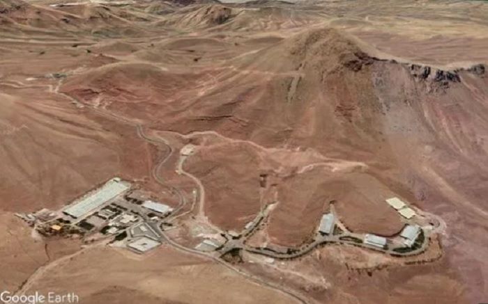 Tempat diduga senjata Iran disembunyikan
