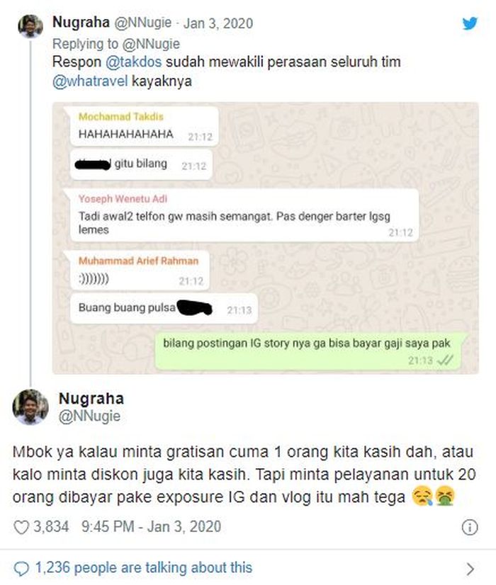 unggahan yang viral
