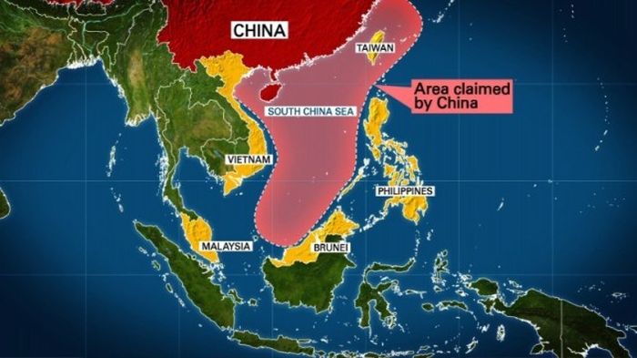 Wilayah Laut China Selatan. nicexams.com
