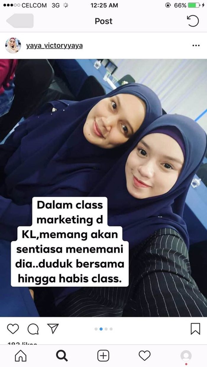 Pertemuan pertama Yaya dan Hanna