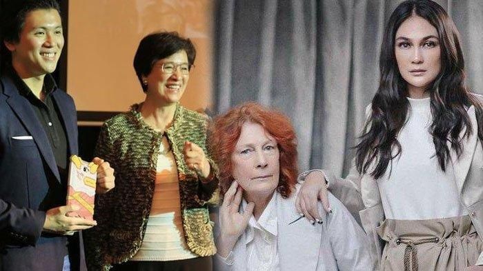 Ibunda Luna Maya dan ibunda Reino Barack