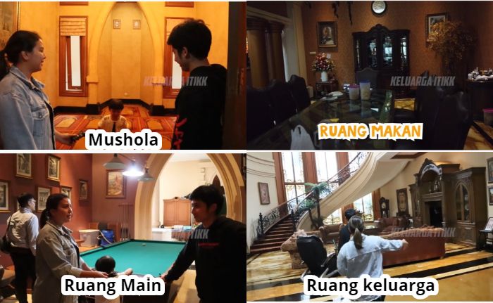 Ruangan di rumah Sepupu Raffi Ahmad