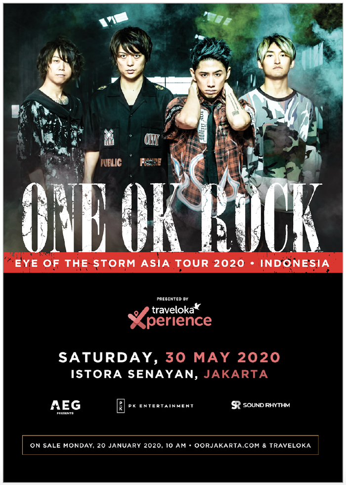 ONE OK ROCK Bakal Datang Ke Jakarta, Catat Tanggal Penjualan Tiketnya