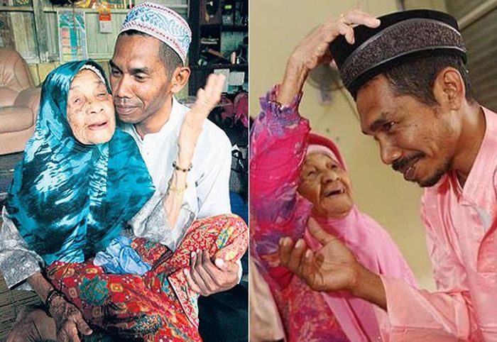 Nenek Kundor dan Suaminya Musa.