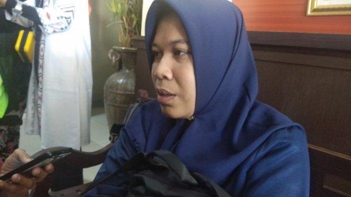 Bidi Astuti, ibu kandung dari Fatur Nizar Rakadio, pelajar di Bantul yang meninggal dunia karena klitih.