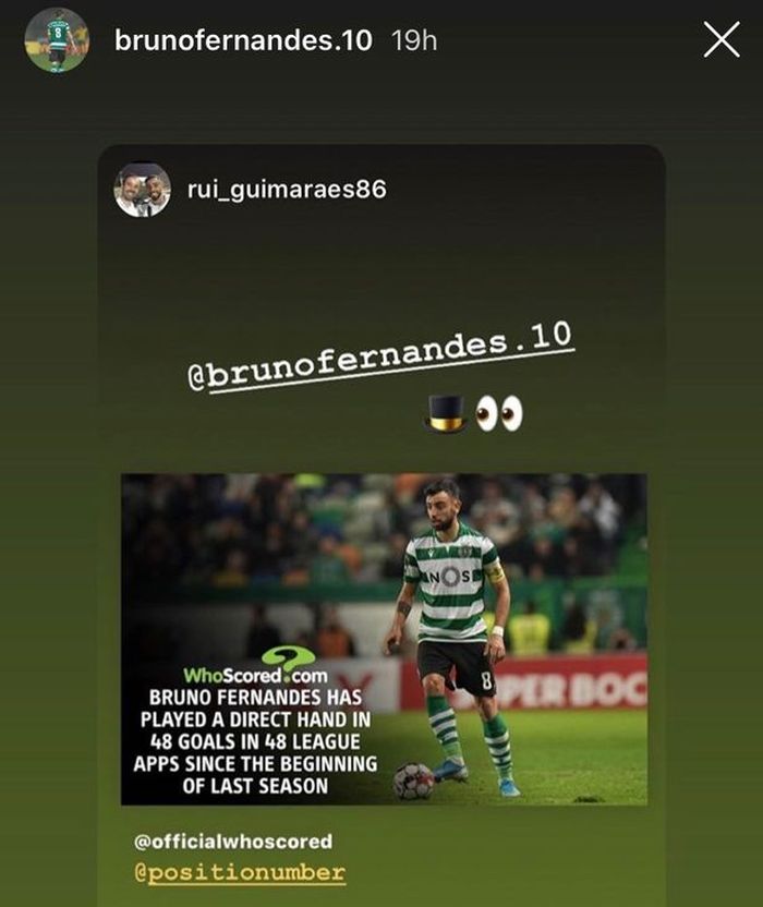 Story Bruno Fernandes