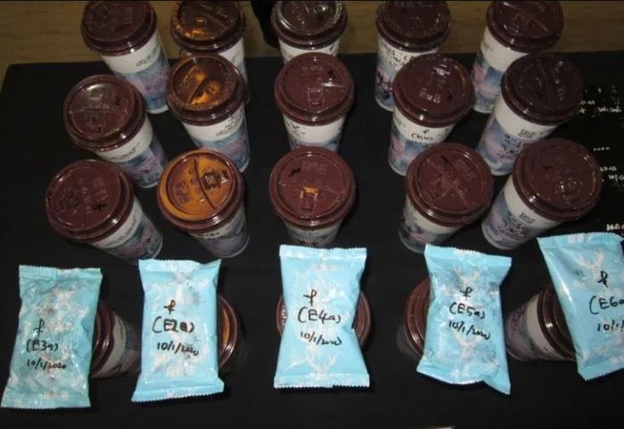 Teh Bubble ini disita oleh polisi.