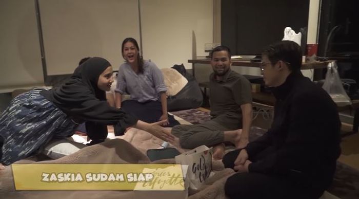 Zaskia saat ajak Irwansyah buat perjanjian perihal program hamil