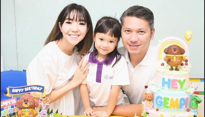 Gading Marten dan Gisella Anastasia Kompak Rayakan Pesta Ulang Tahun Gempi