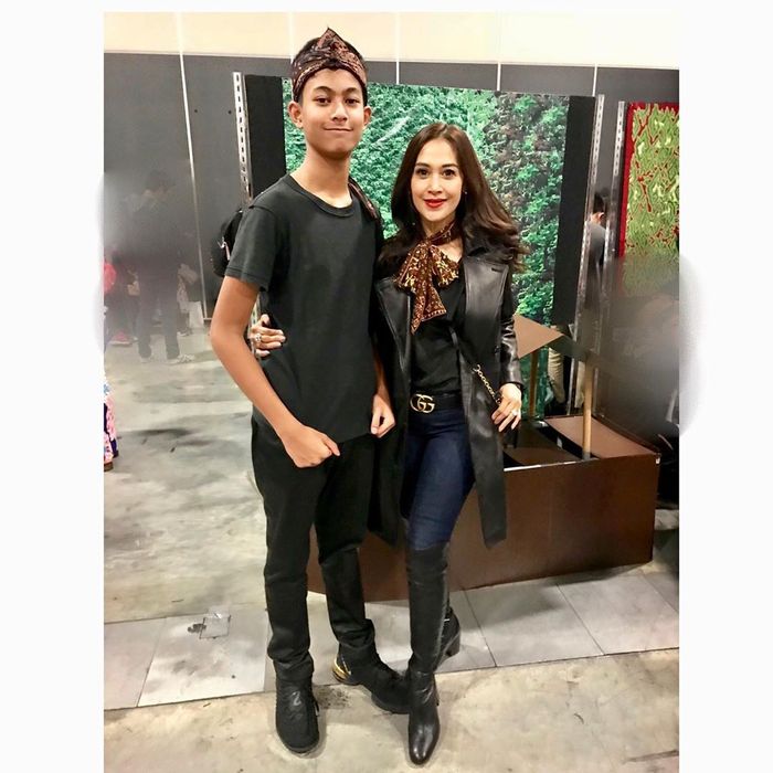 Anak Diah Permatasari, Marciano Nicholas dan Sang Mama Punya 6 Gaya