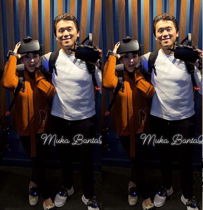 Tampilan muka bantal Syahrini