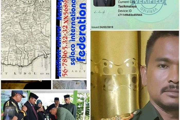 Foto-foto keberadaan Kesultanan Selaco alias Selacau Tunggul Rahayu di Parung Ponten Kabupaten Tasikmalaya