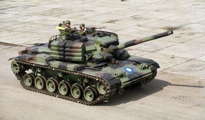 M60 Patton milik AD Taiwan