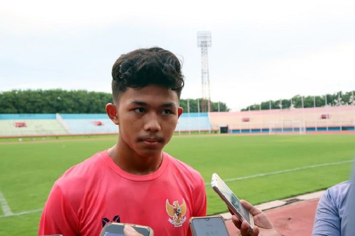 Kapten timnas U-16 Indonesia, Ahmad Athala Araihan.